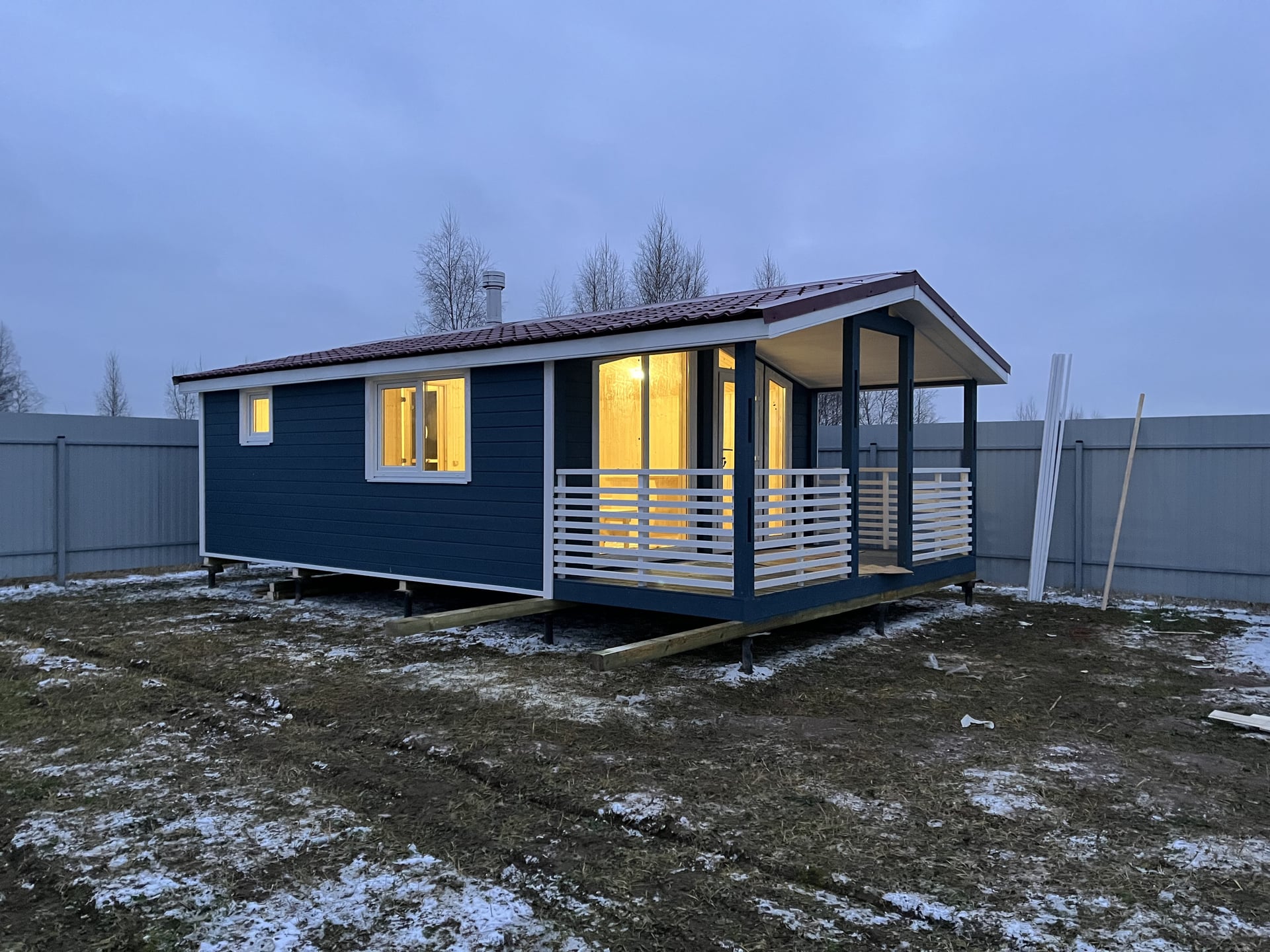 Баня «Терма Frost I» 6×4.6 м