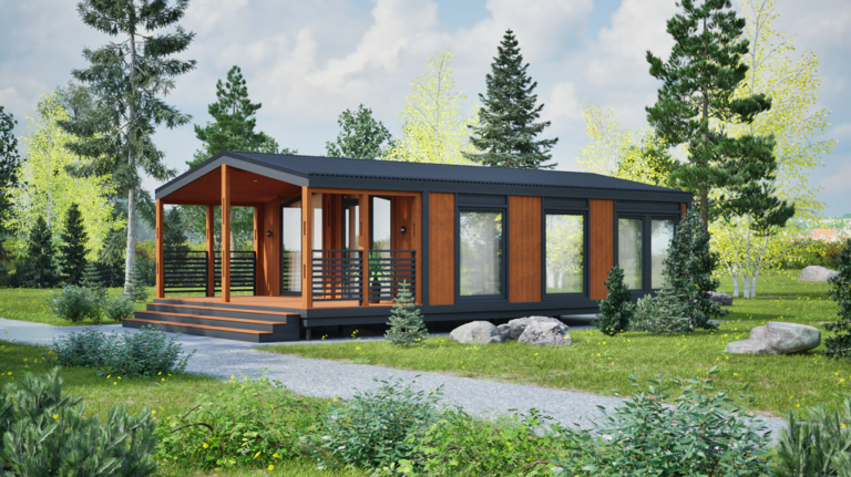Дом «Вилла Oasis» барн 6×7,5 м
