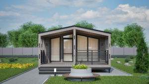 Дом «Вилла Oasis» барн 5×7 м